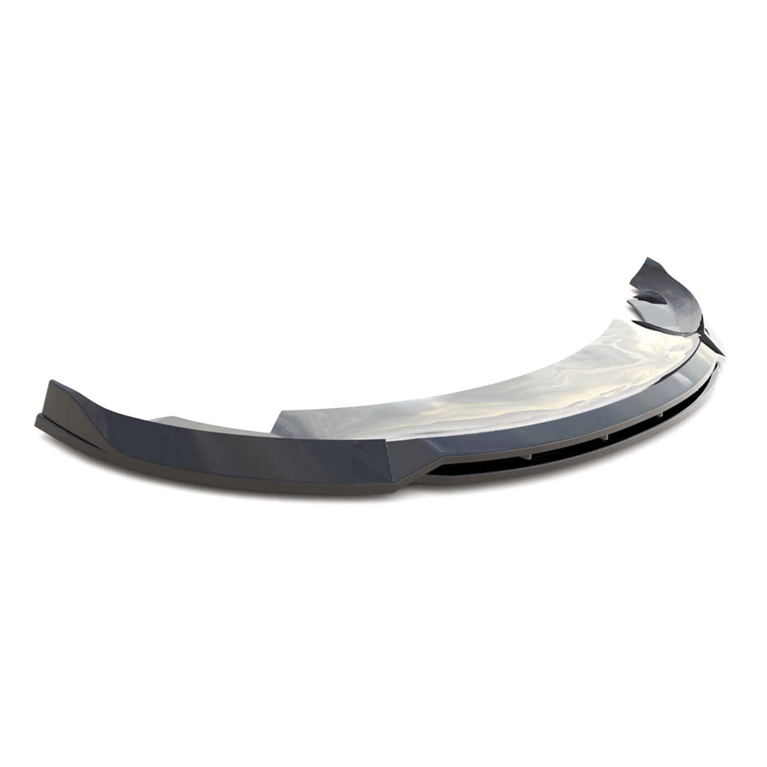 Maxton Design Tesla Model 3 V3 Front Splitter In Gloss Black