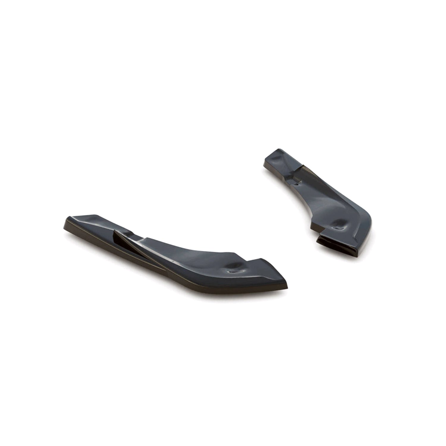 Maxton Design Toyota A90 Supra V3 Gloss Black Rear Side Splitters