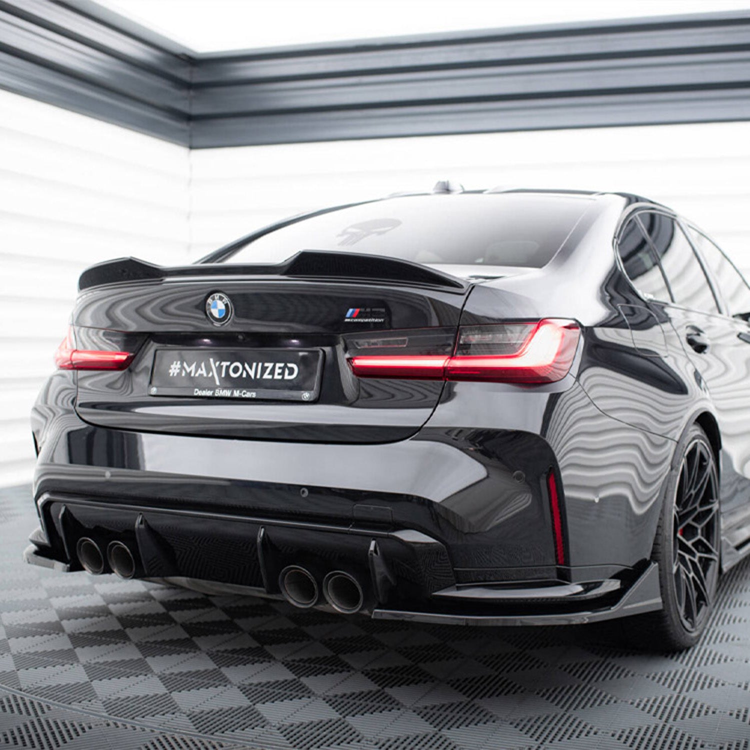 Maxton Design V4 CSL Rear Side Splitters For G80 & G81 M3