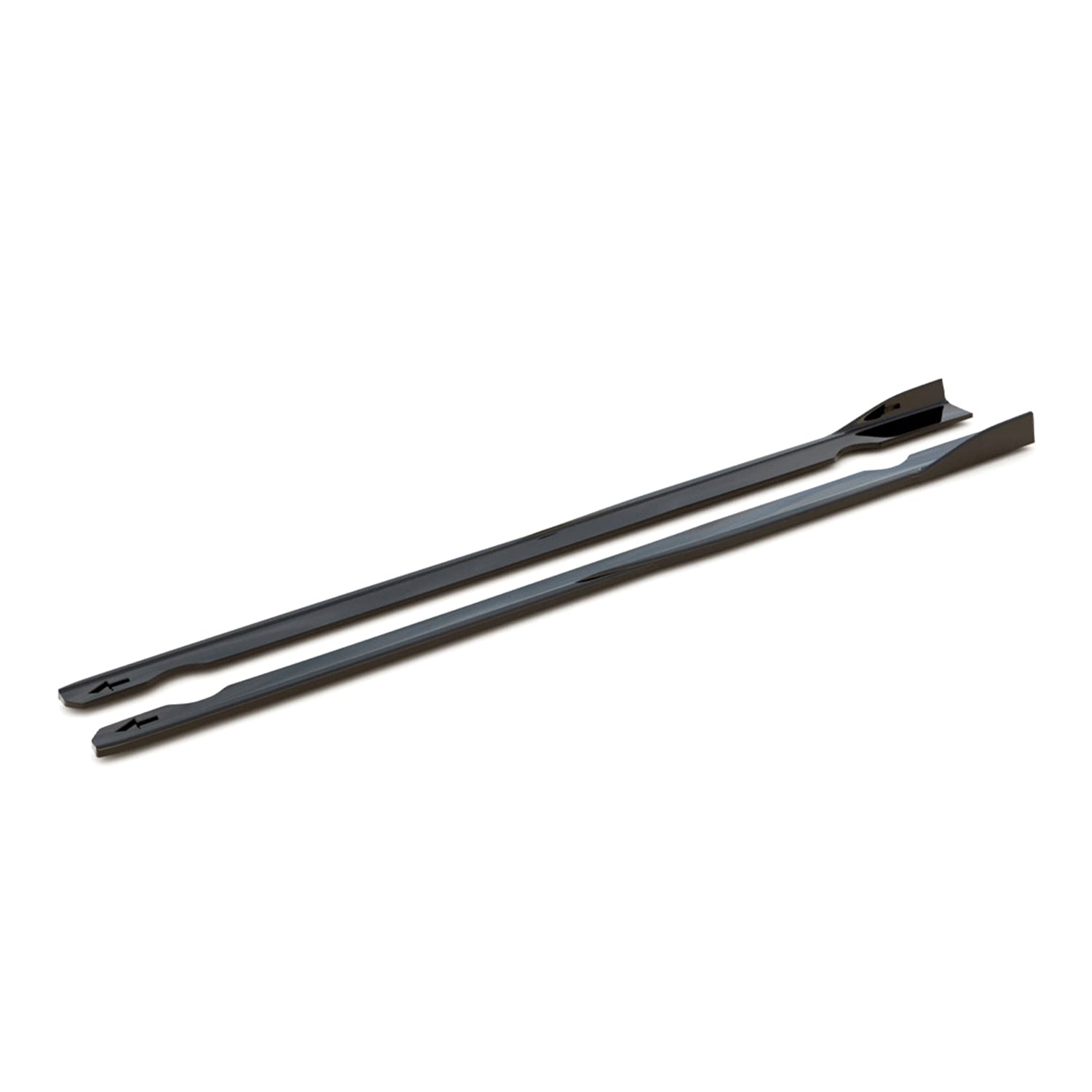 Maxton Design VW Golf R Mk7 V2 Gloss Black Side Skirts