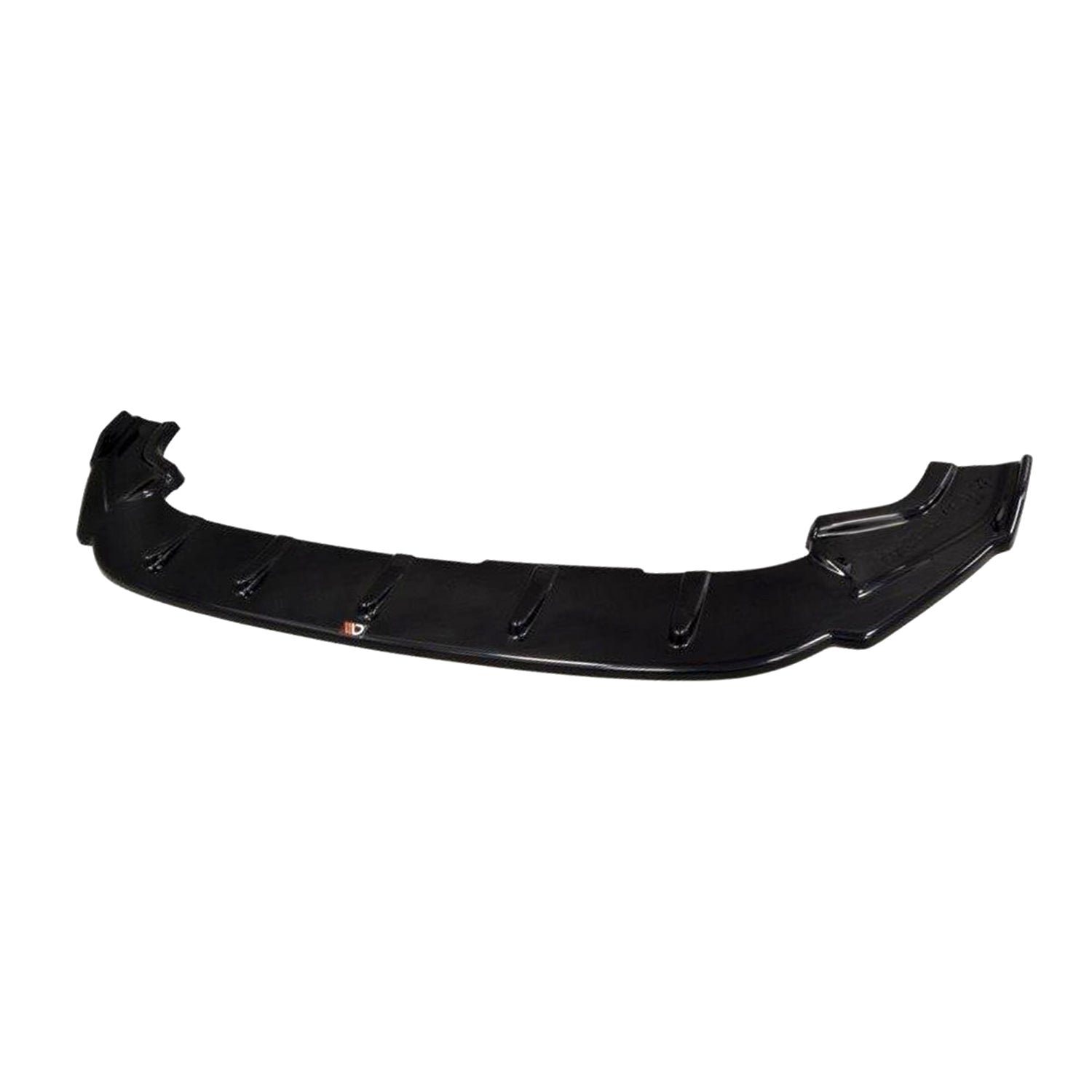 Maxton Design VW Golf R Mk7.5 V1 Gloss Black Front Splitter VW-GO-7F-R-FD1G