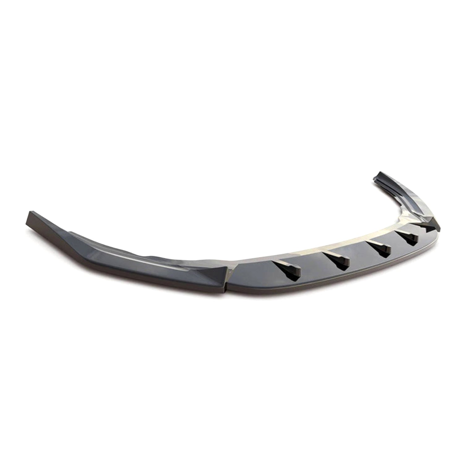 Maxton Design VW Golf R Mk8 V2 Gloss Black Front Splitter