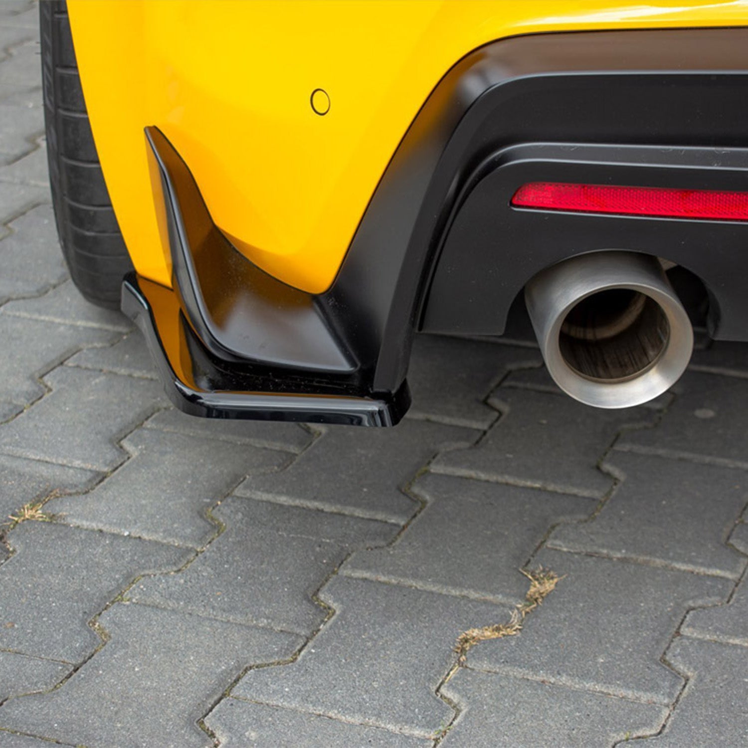 Maxton Design Toyota Supra Mk5 V1 Rear Side Splitters In Gloss Black (A90)