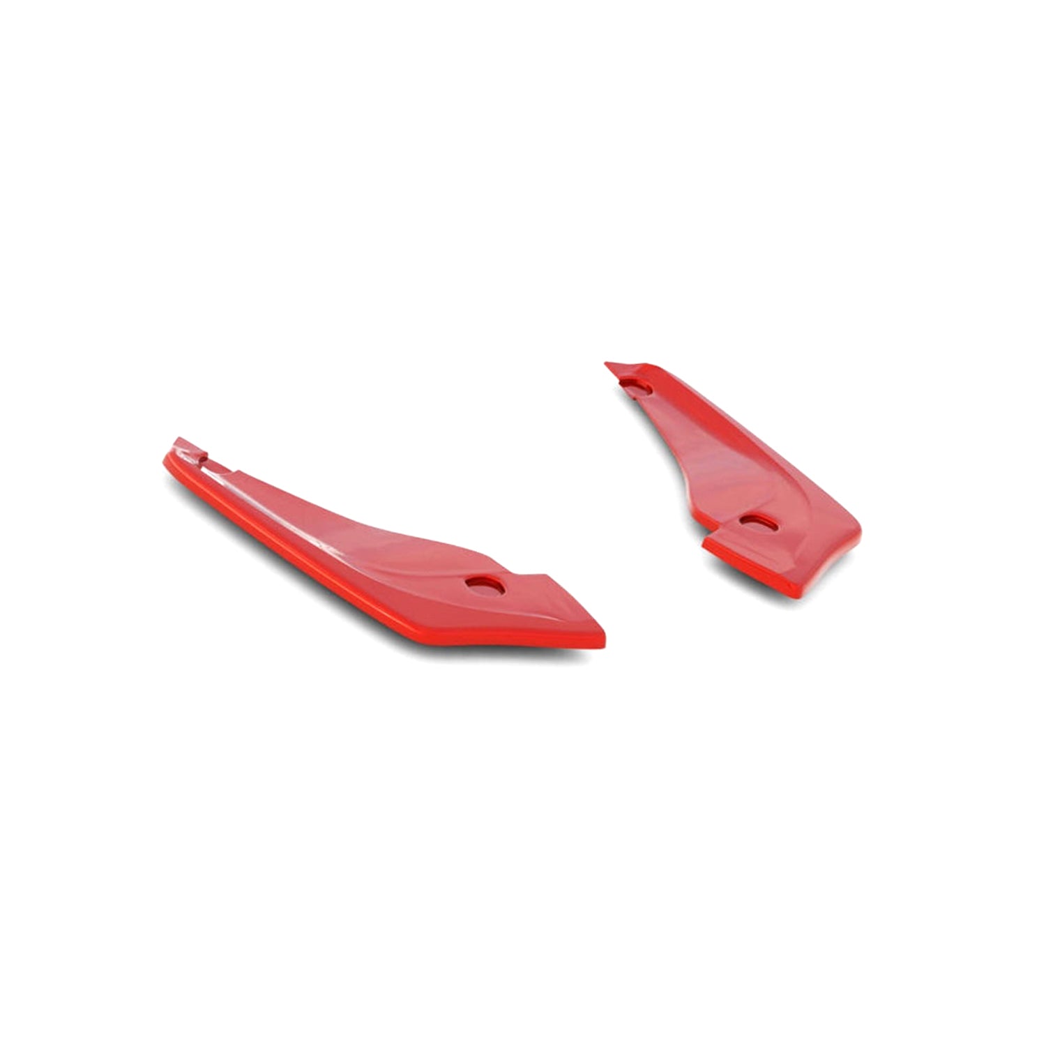Maxton Toyota A90 Supra V2 Gloss Black Rear Side Splitters