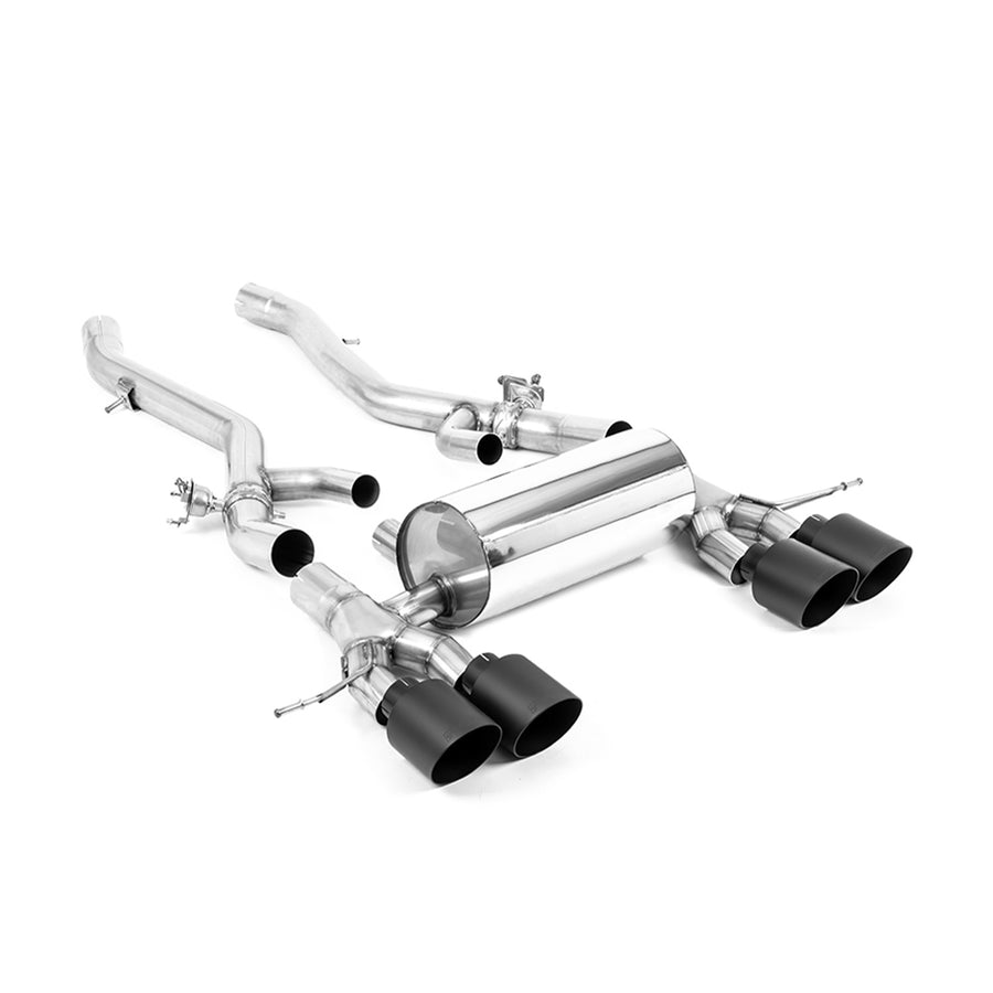 Milltek Sport Exhaust For BMW G87 M2 2023+ (OPF/GPF Model) With Black Tailpipes