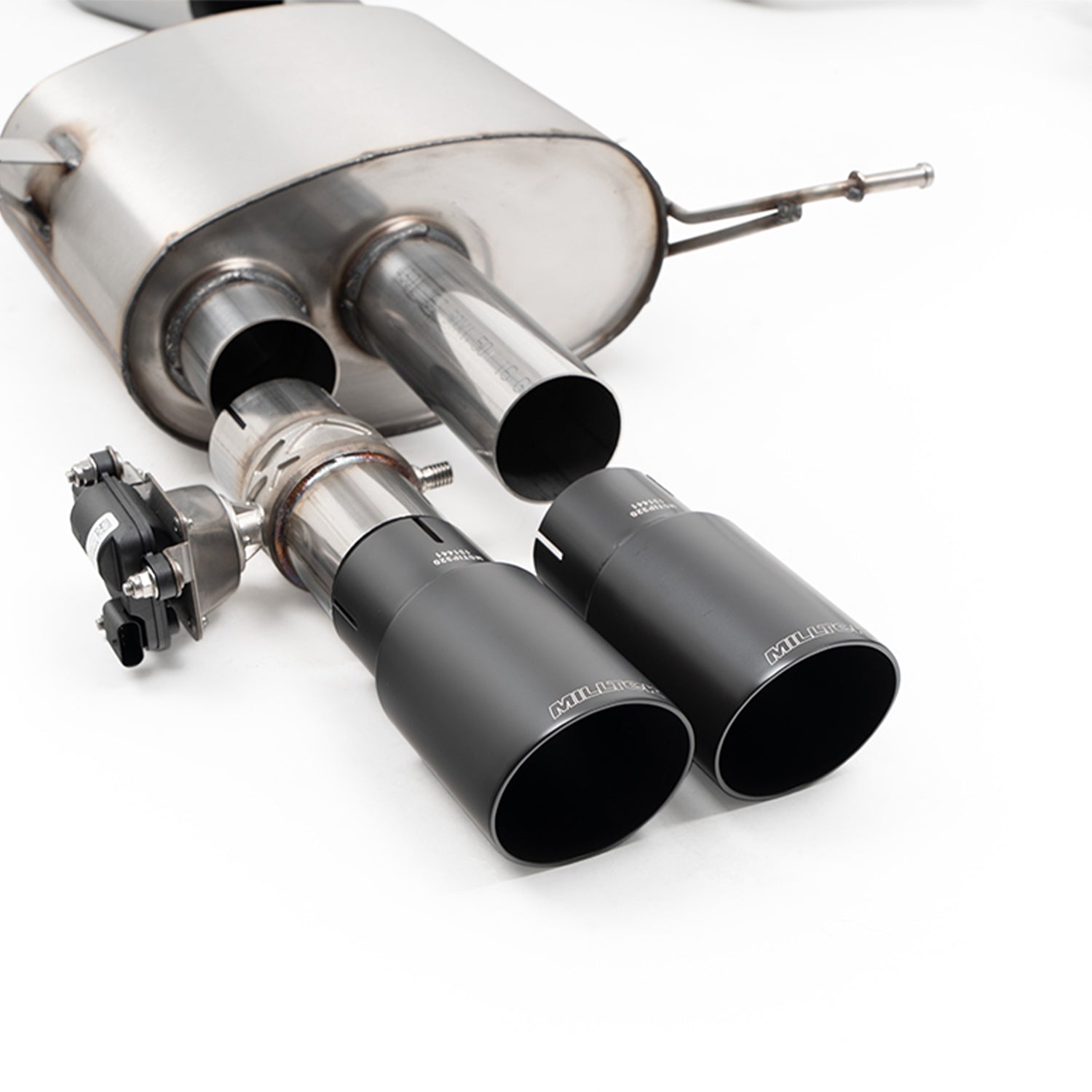 Milltek Sport V2 Valved Exhaust System For BMW E90, E92 & E93 M3 4.0 V8 Cerakote Black Tips