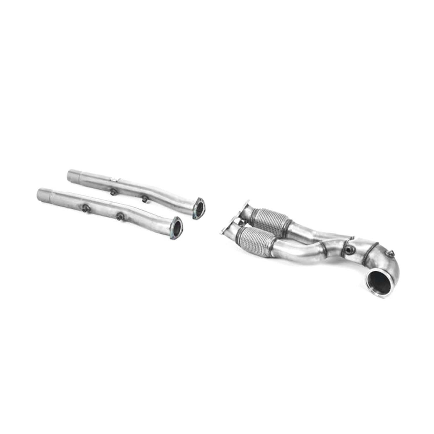 Milltek Sport Audi RS3 Saloon V2 Large Bore Downpipe & Decat Exhaust With GPF Bypass (8Y)-R44 Performance