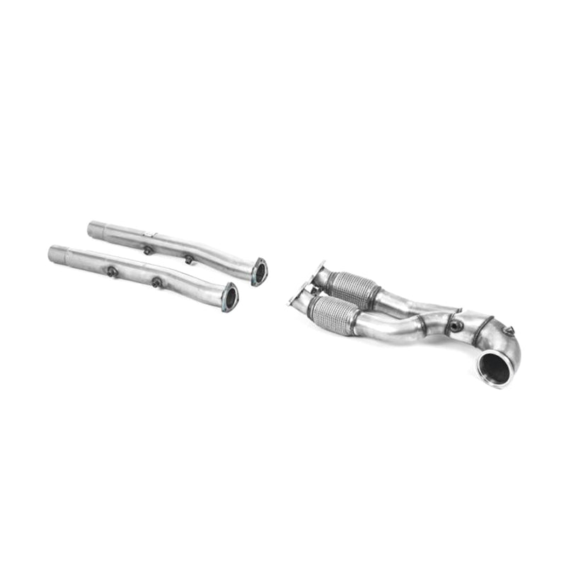 Milltek Sport Audi RS3 Saloon V2 Large Bore Downpipe & Decat Exhaust With GPF Bypass (8Y)-R44 Performance
