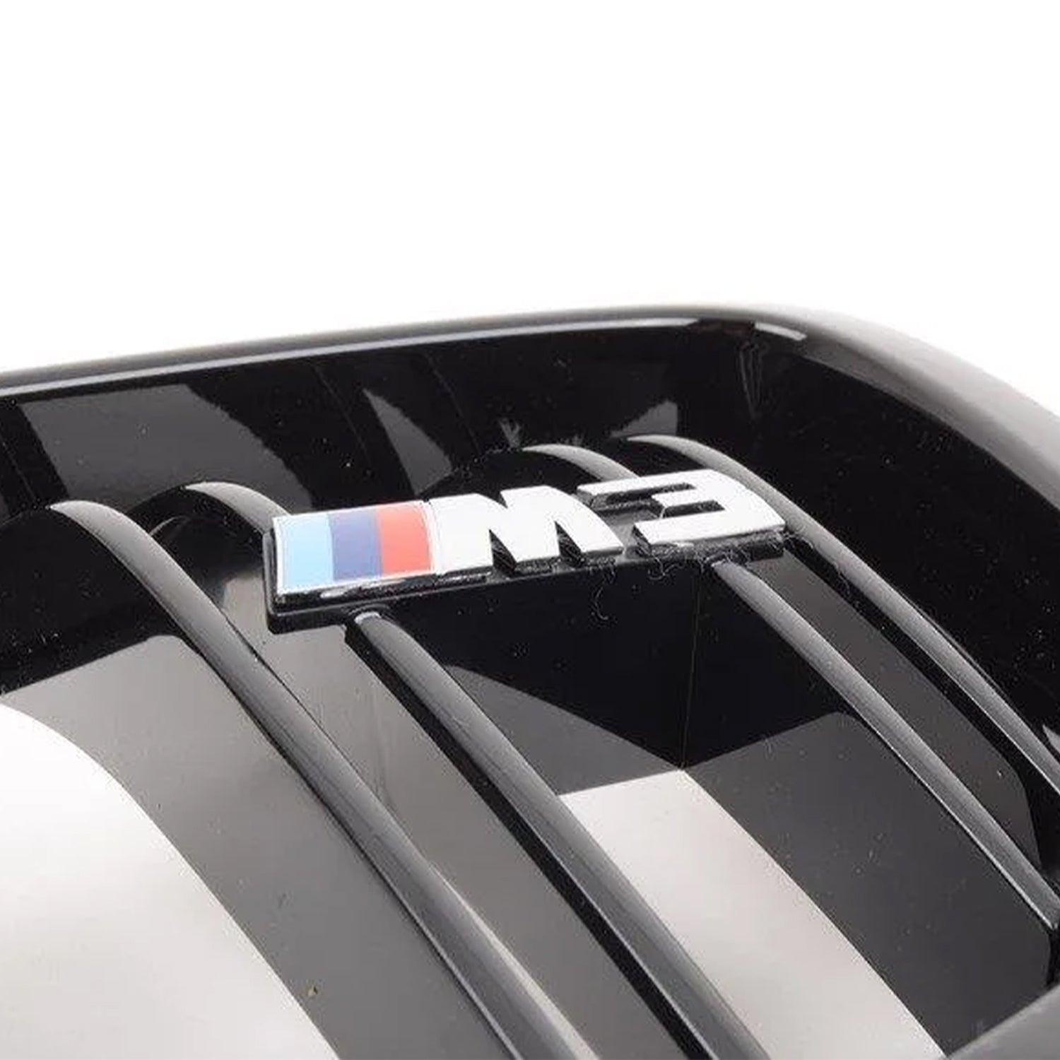 OEM BMW M Performance Gloss Black Front Grilles For F80 M3 51712352812 51712352813
