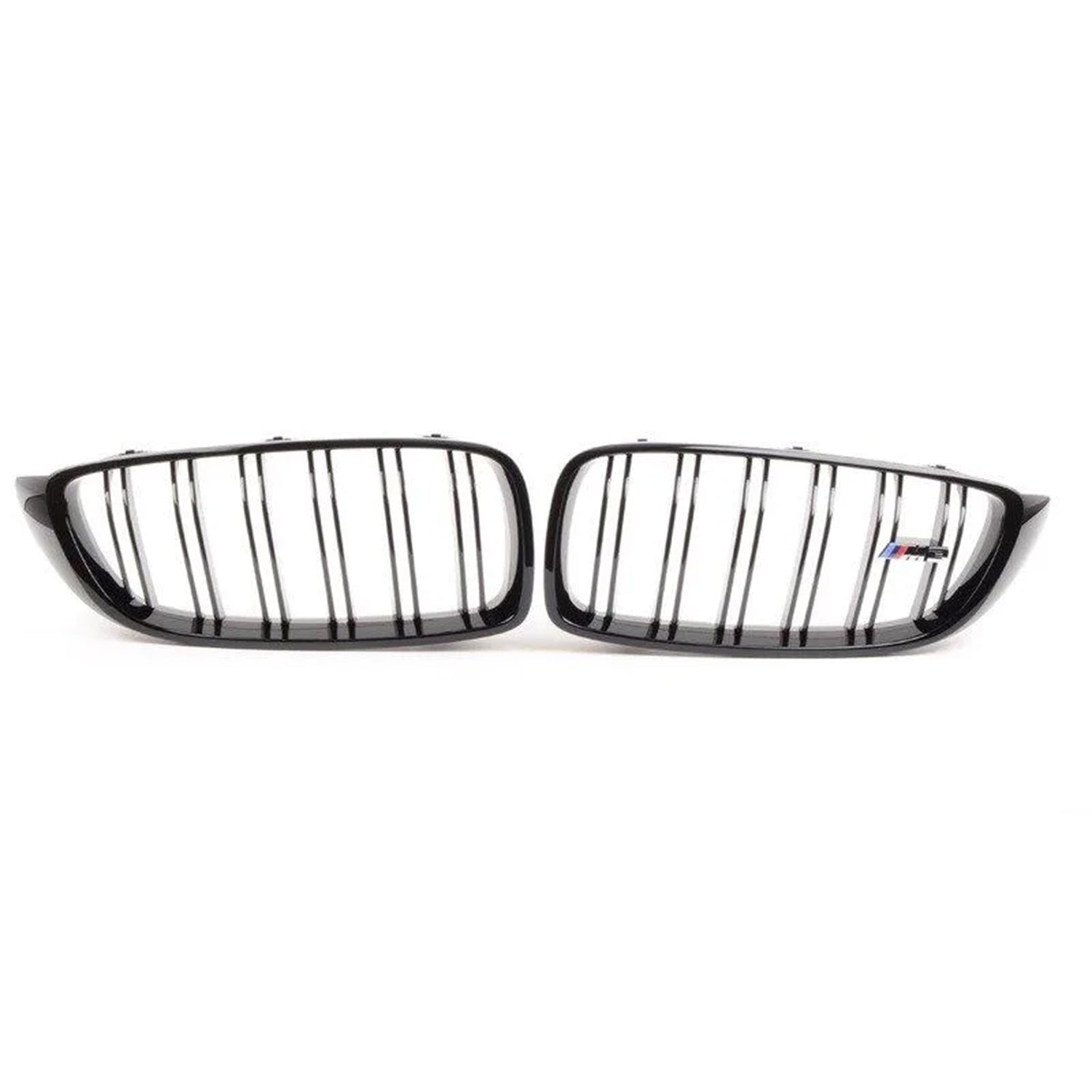 OEM BMW M Performance Gloss Black Front Grilles For F80 M3 51712352812 51712352813