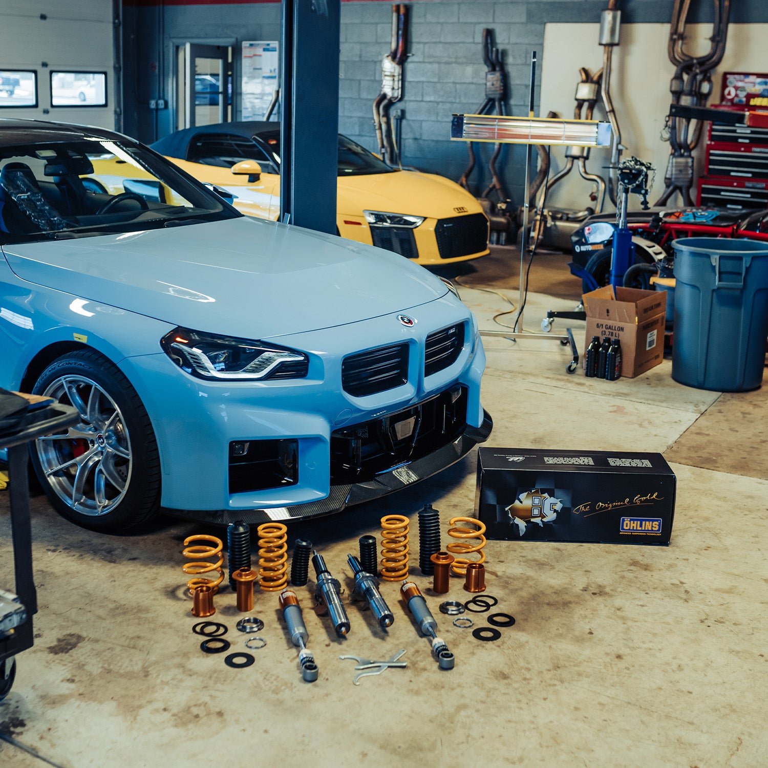 Öhlins Road & Track Coilover Suspension For BMW G87 M2, G80 M3 & G82 M4