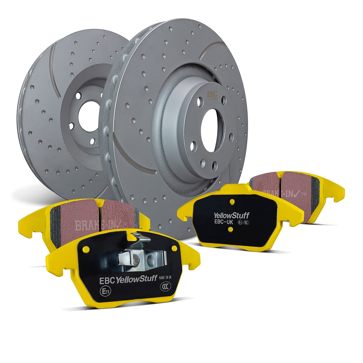 EBC Brake Pad & Disc Kit PD13KF787 for BMW E70/F15 X5, E71/F16 X6