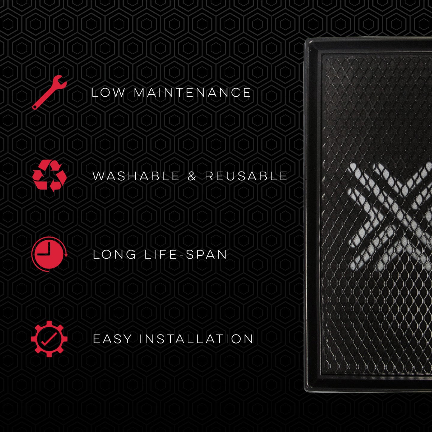 Pipercross PP2024 performance air filter for BMW 5, 6, 7, 8 & X5/X6/X7 (G-Series) Petrol – product image 3