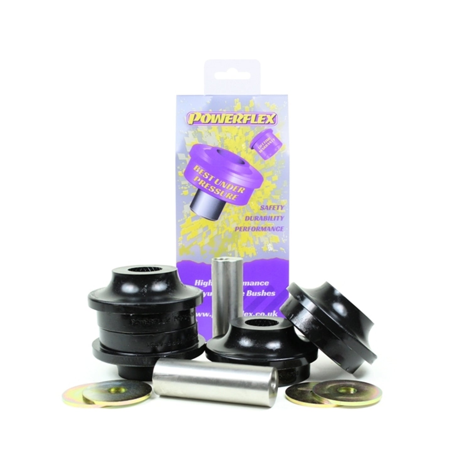Powerflex PFF5-4001G BMW F80, F82, F87 Front Radius Arm To Chassis Bushes Caster Offset