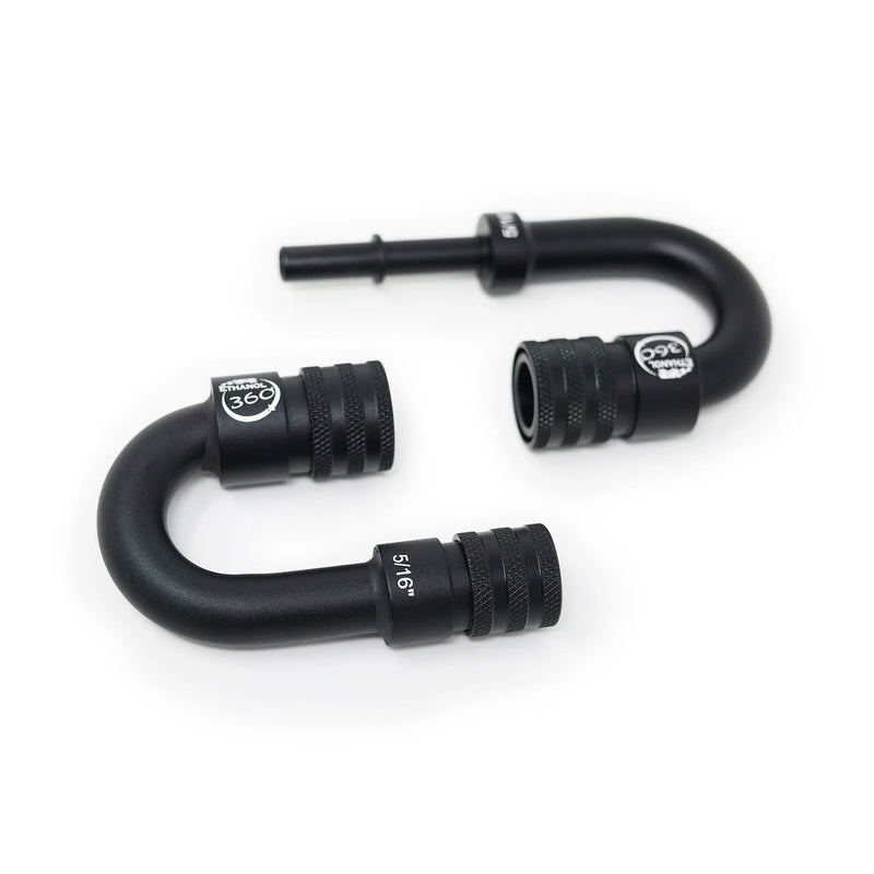 Precision Raceworks Ethanol 360 Fittings - 5/16" (7.89mm) Quick Connect