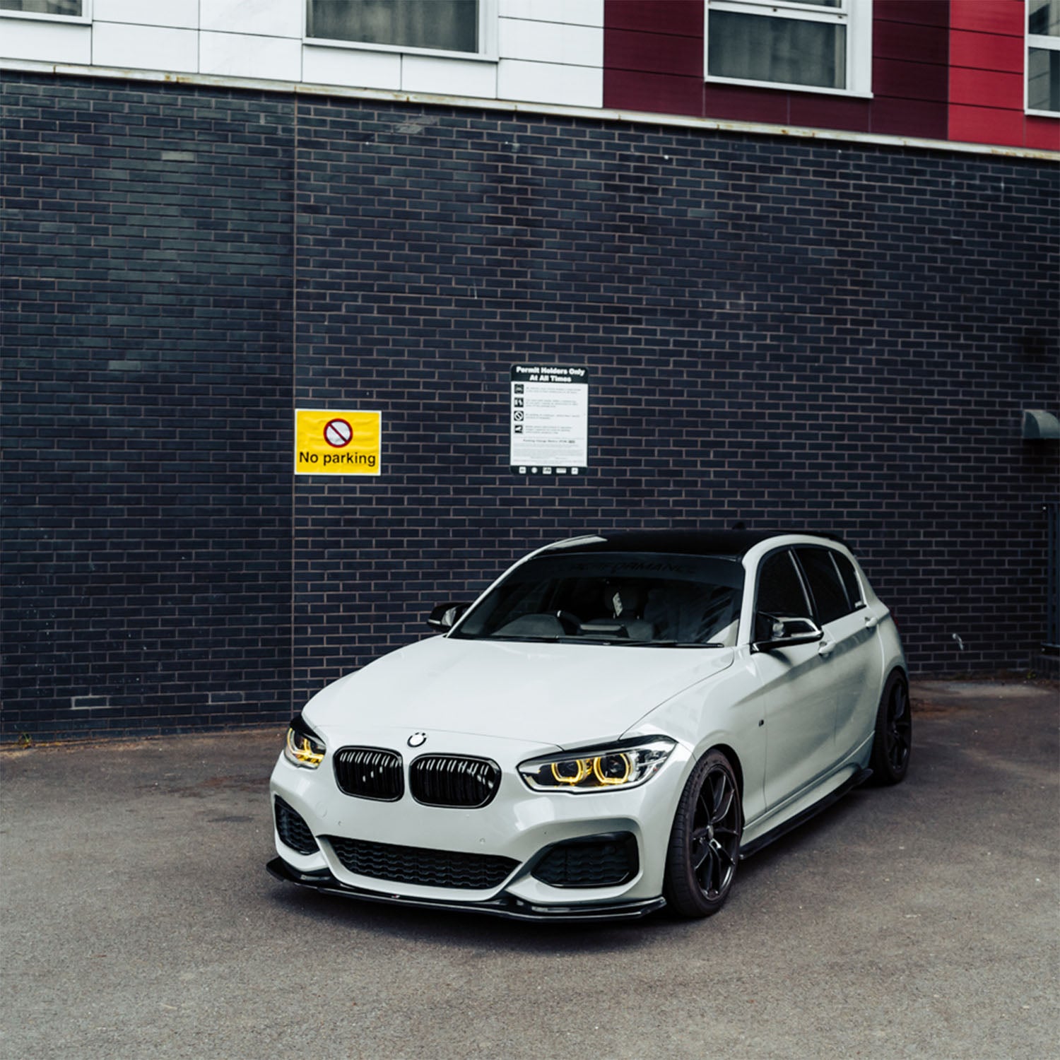 R44 BMW F20 1 Series CSL Yellow Daytime Running Lights LEDs