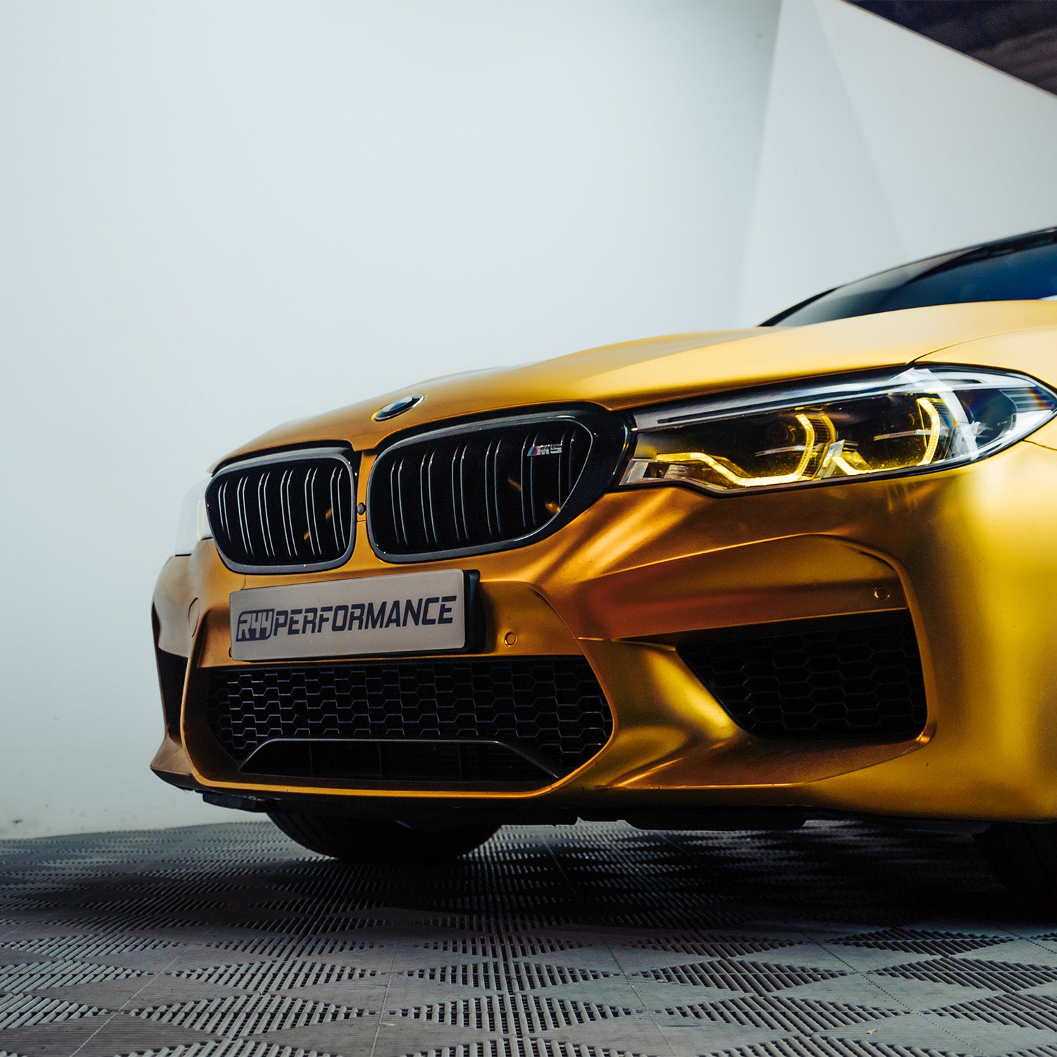 R44 BMW F90 M5 CSL Yellow Daytime Running Lights LED Modules