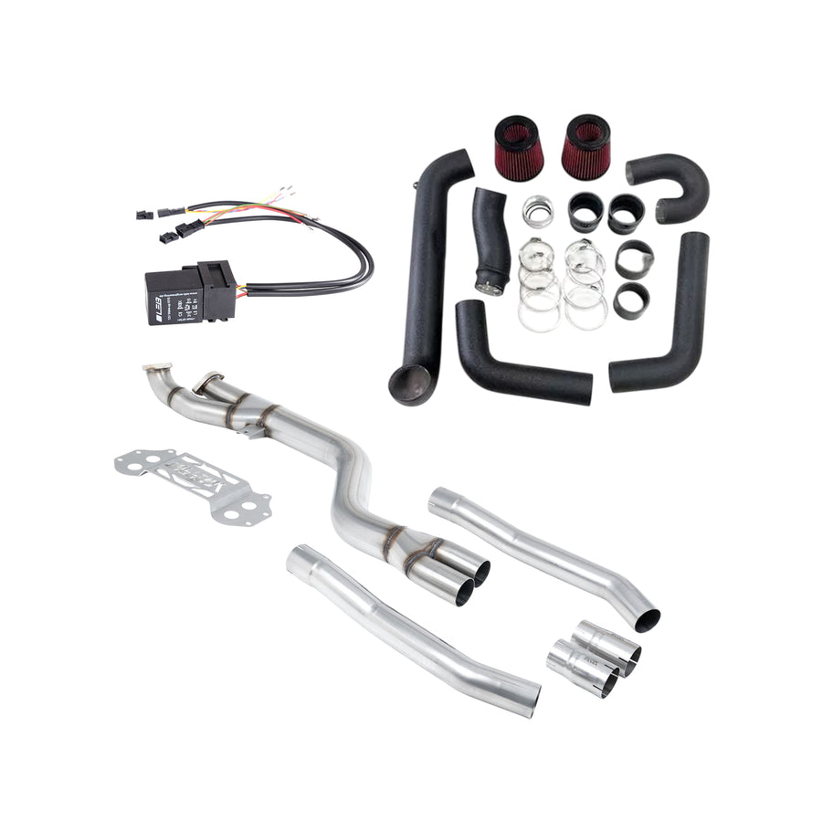 BMW G80, G81 M3 & G82, G83 M4 Air Intake & Exhaust Midpipe Set