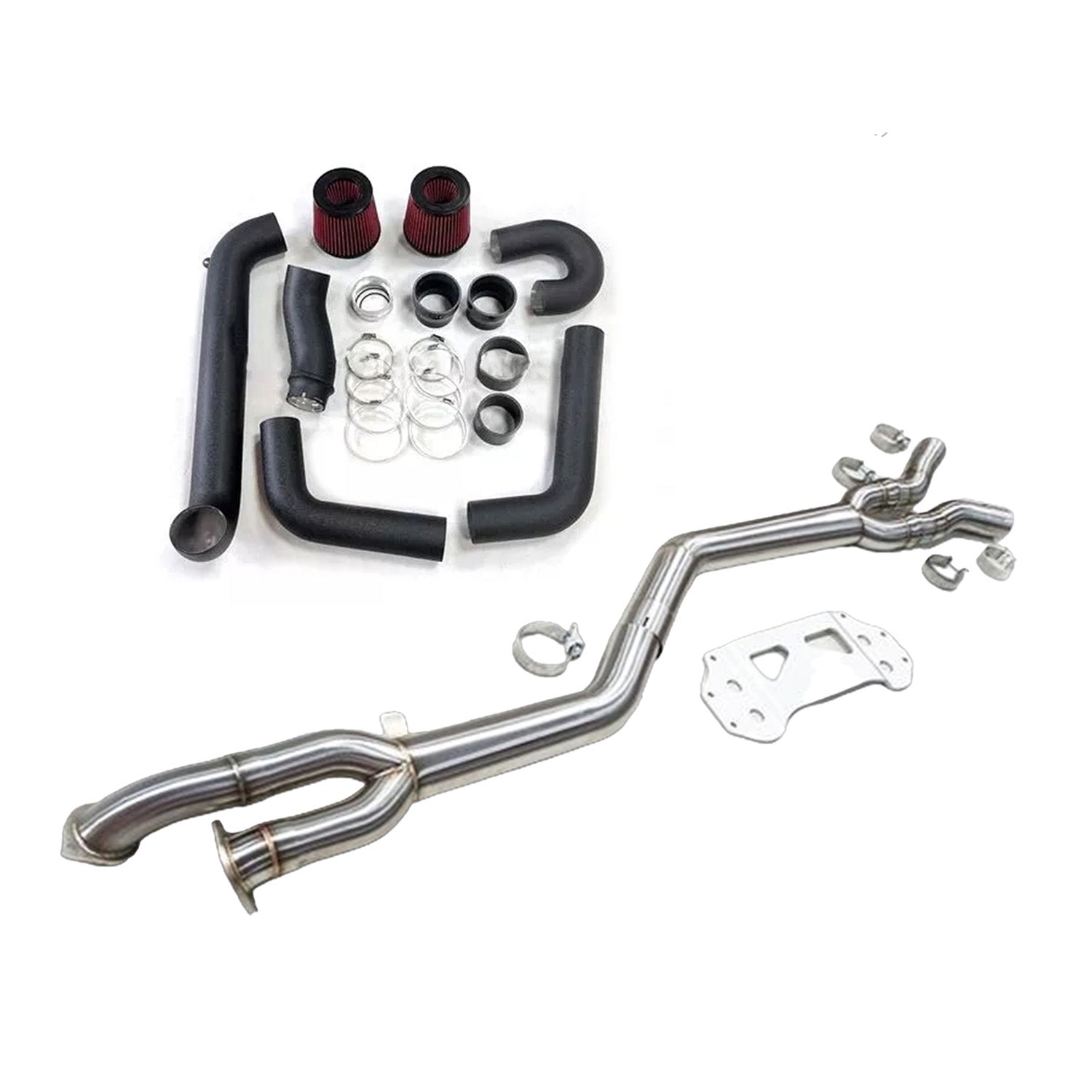 BMW G80, G81 M3 & G82, G83 M4 Air Intake & Exhaust Midpipe Set