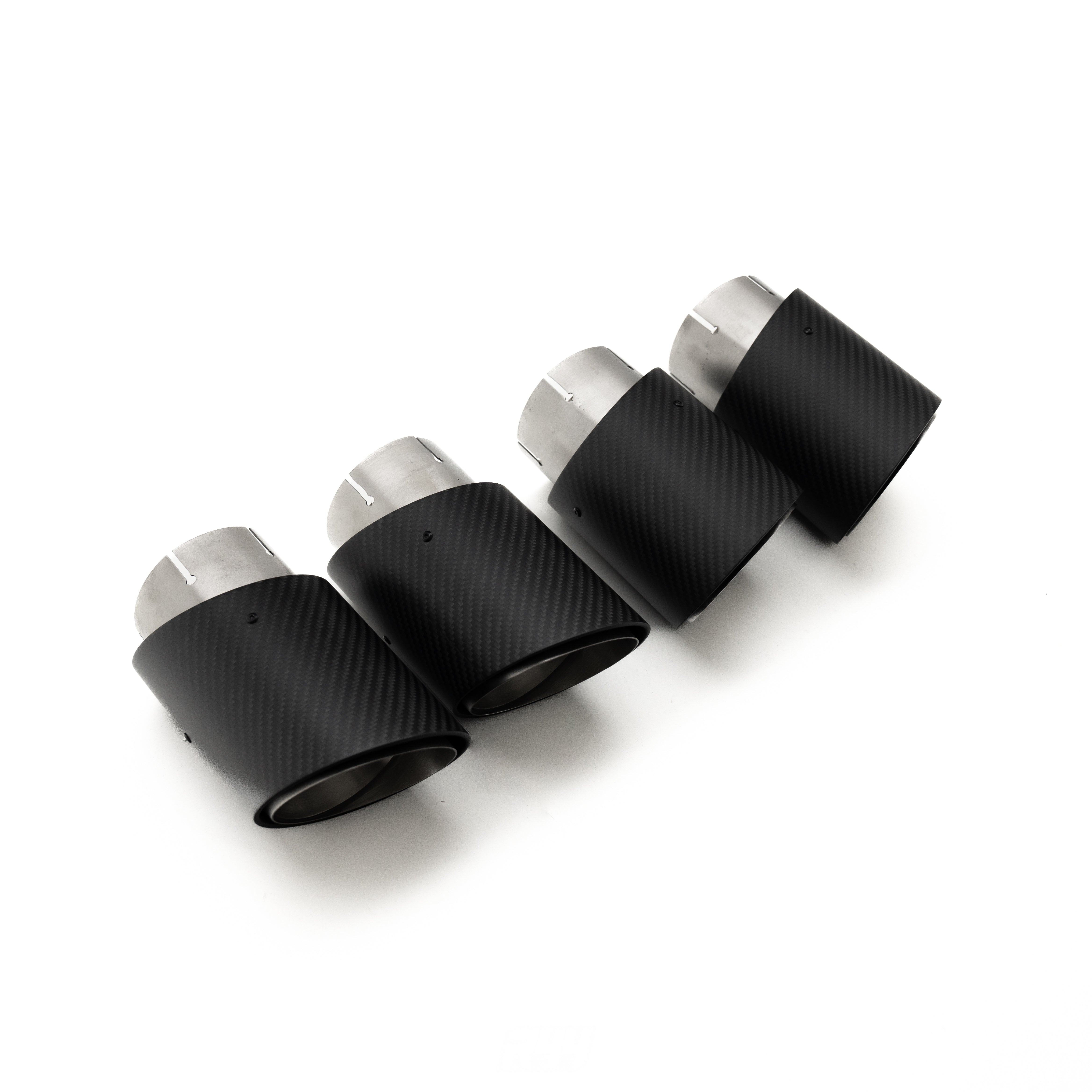 R44 BMW G90 & G99 M5 Carbon Fibre Exhaust Tips Set
