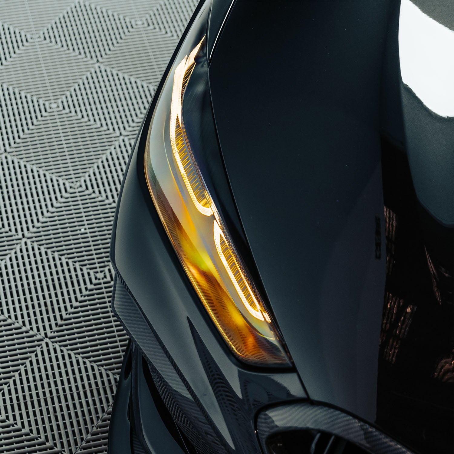 R44 BMW F92, F93 & F91 M8 CSL Yellow Daytime Running Lights