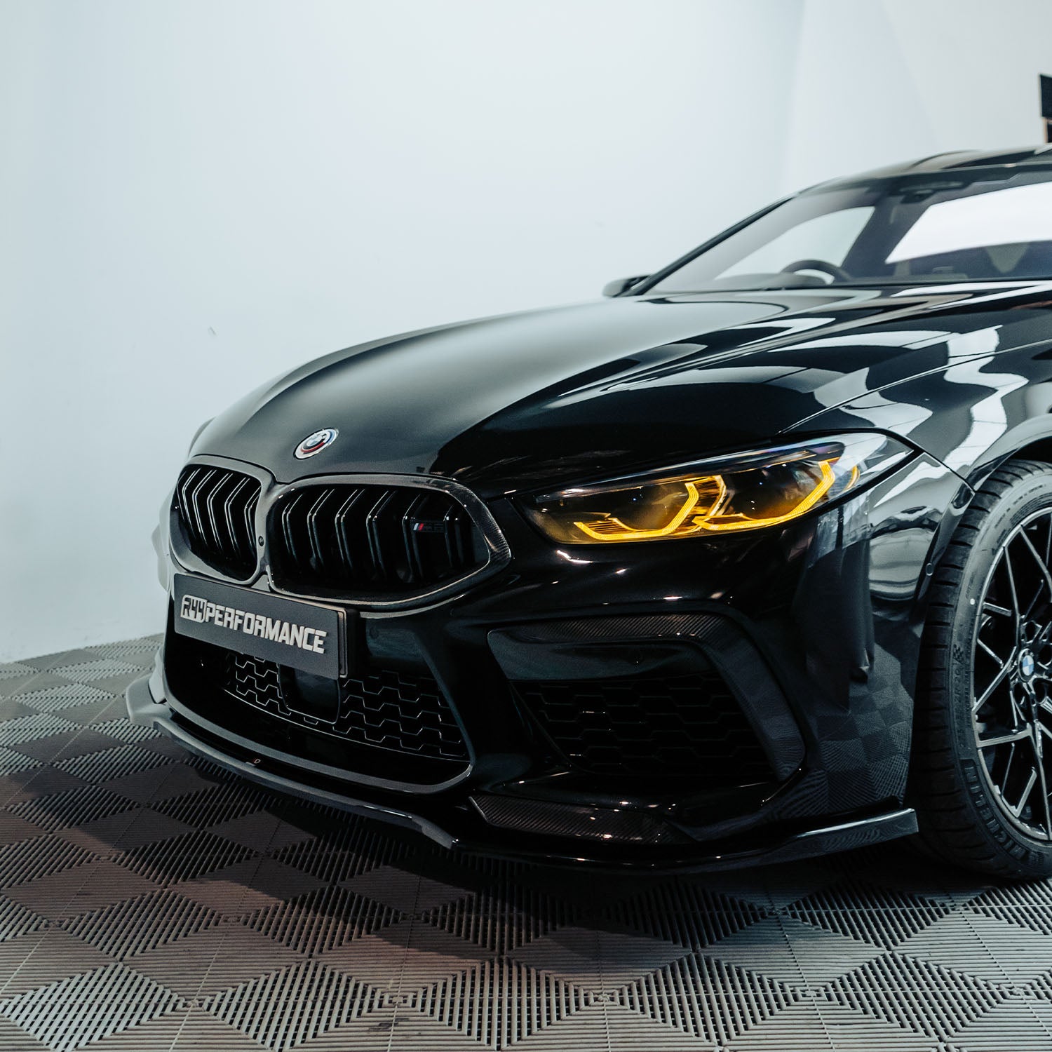 R44 BMW F92, F93 & F91 M8 CSL Yellow Daytime Running Lights