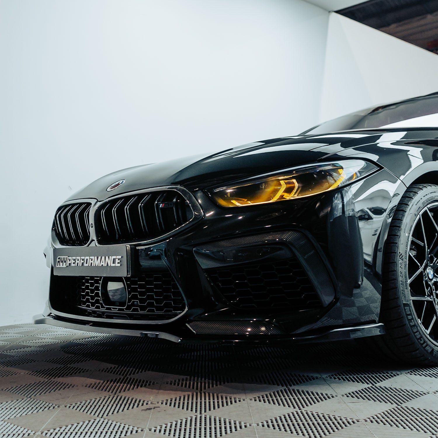 R44 BMW F92, F93 & F91 M8 CSL Yellow Daytime Running Lights