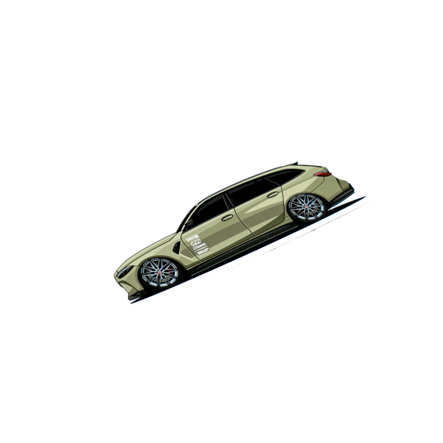 R44 Performance M3 Touring Sticker
