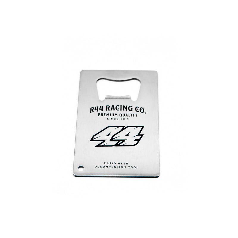 R44 Performance Racing Co. Bottle Opener (with secret discount QR code)