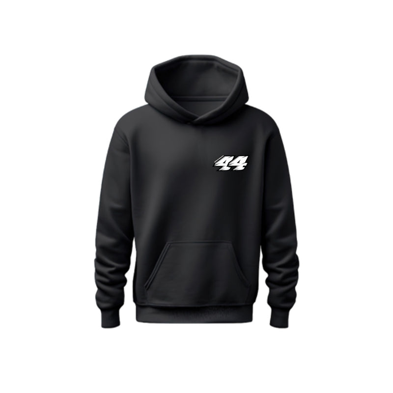 R44 Performance Racing Hoodie In Black