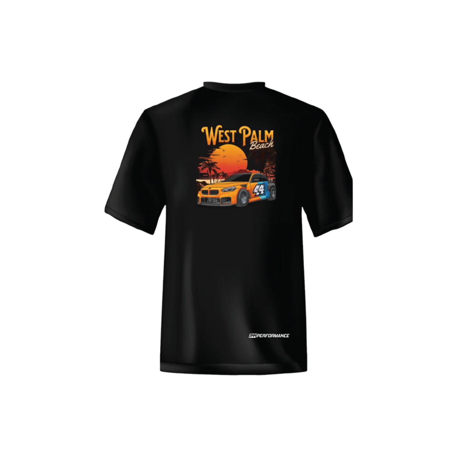 R44 Performance West Palm Beach T-Shirt In Black