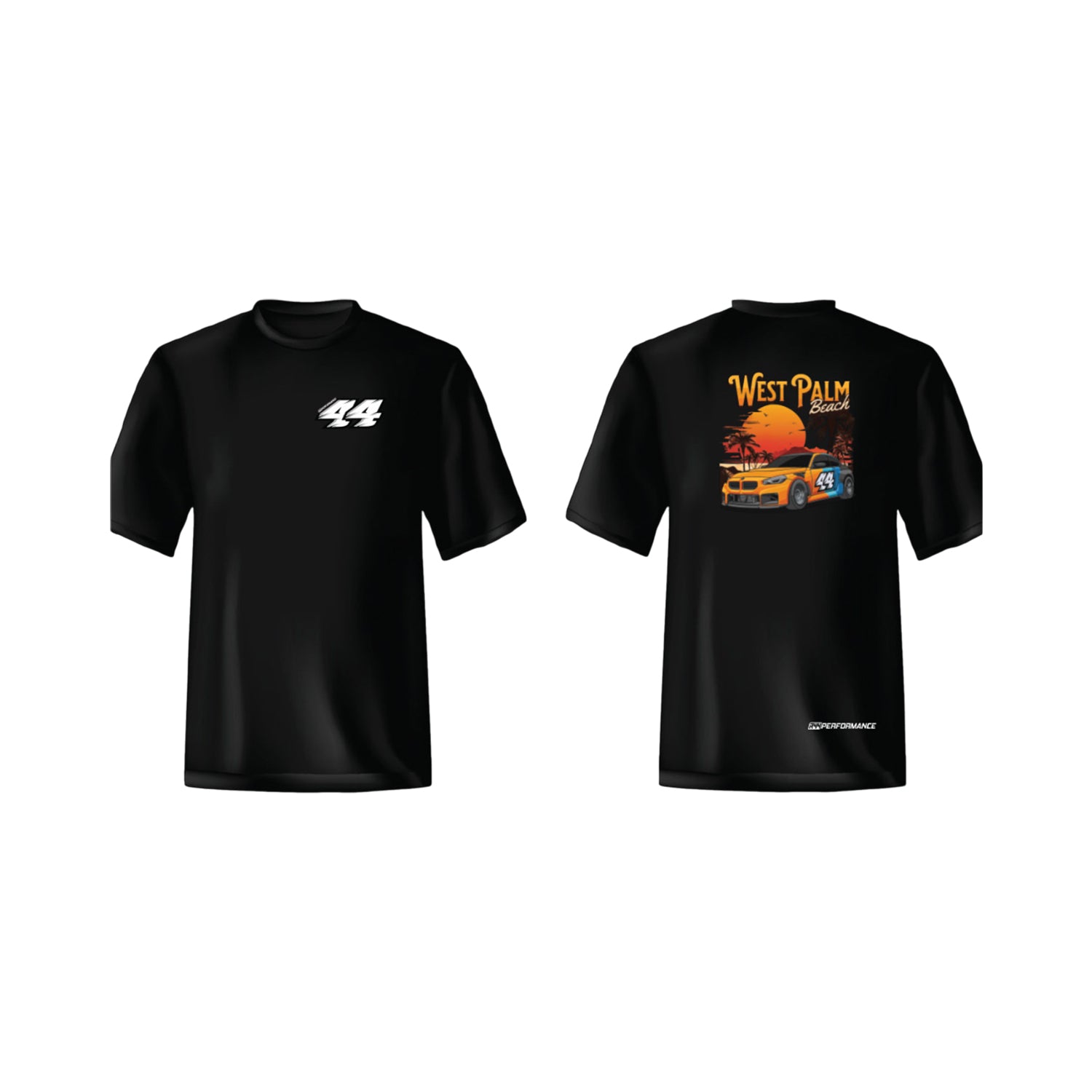 R44 Performance West Palm Beach T-Shirt In Black