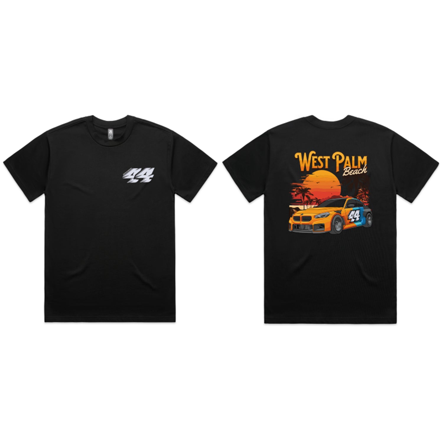 R44 Performance West Palm Beach T-Shirt In Black