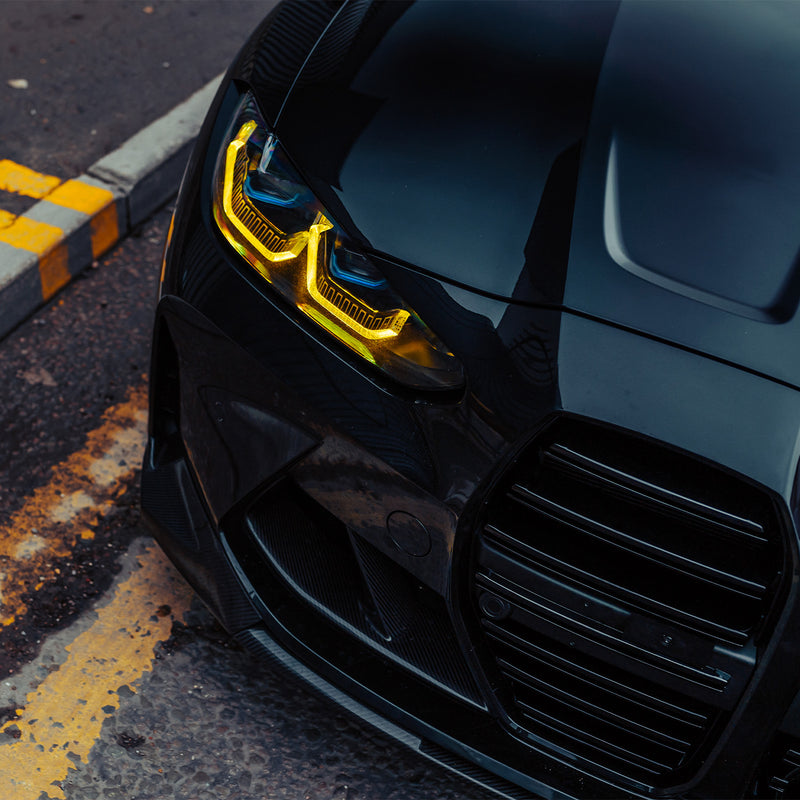 BMW G80 M3 G82 M4 CSL Yellow DRL Lights Modules - R44 Performance