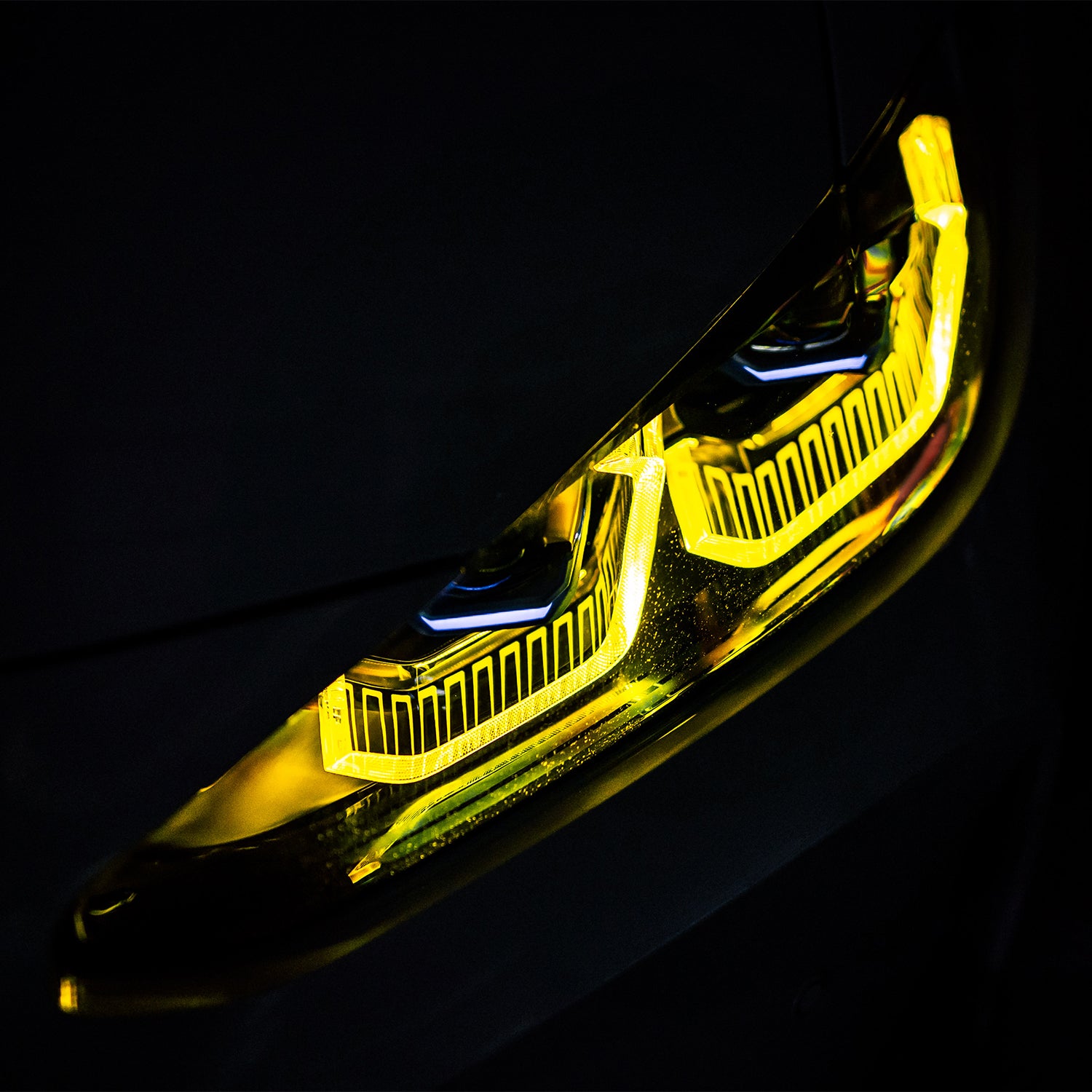 BMW G80 M3 G82 M4 CSL Yellow DRL Lights Modules - R44 Performance