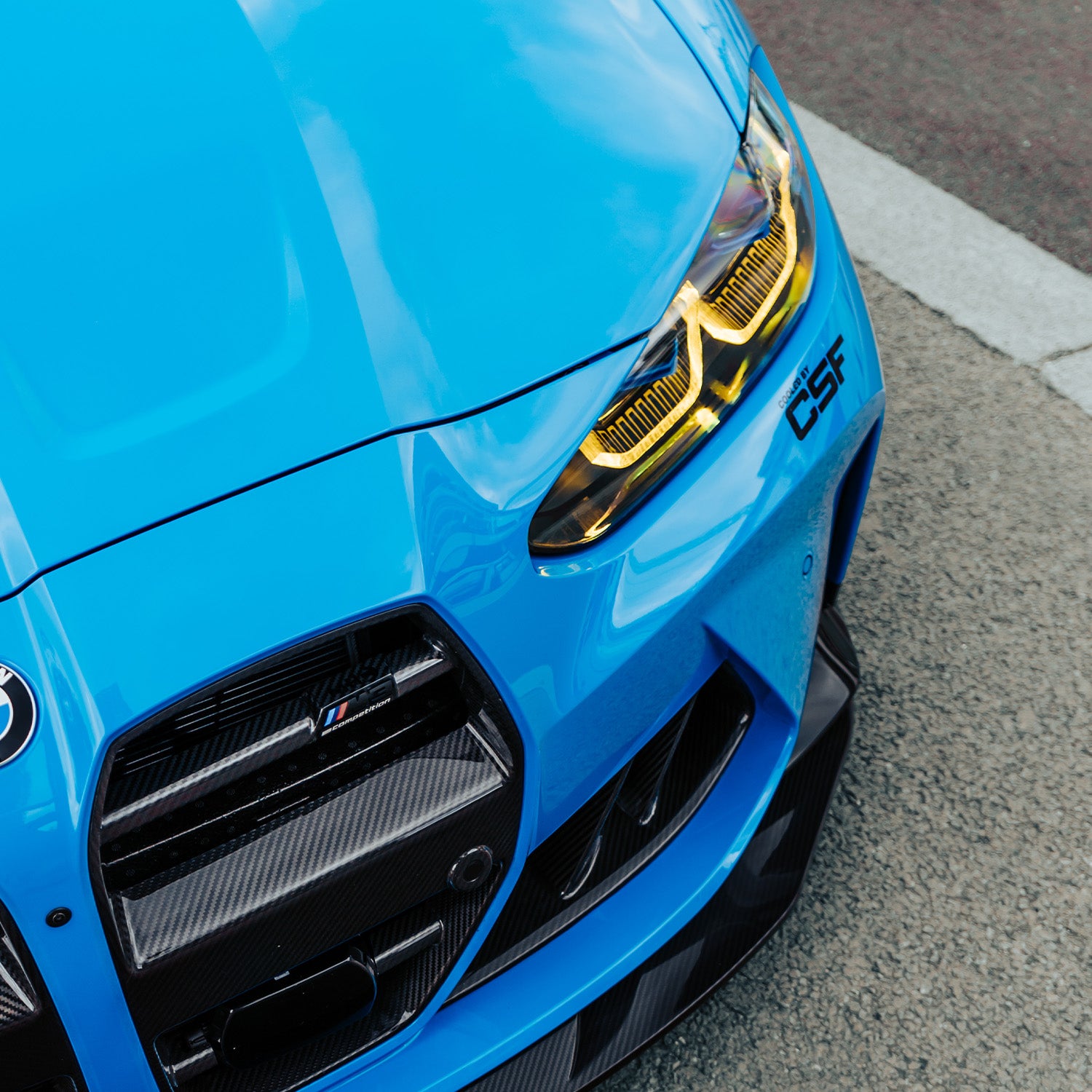 BMW G80 M3 G82 M4 CSL Yellow DRL Lights Modules - R44 Performance