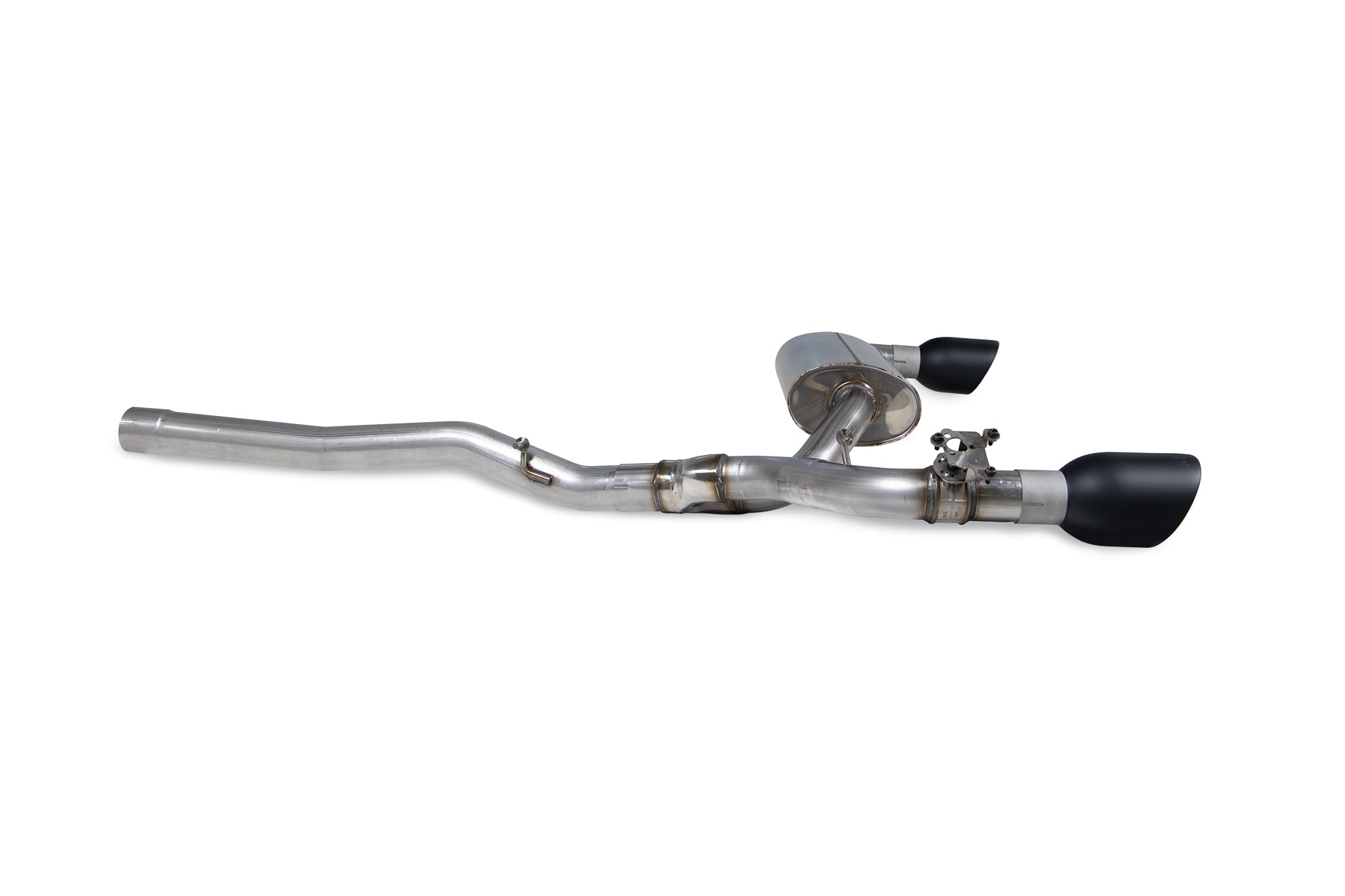 Scorpion Exhaust System For BMW M135i xDrive F40 GPF Model Black Ceramic 114mm Daytona Tailpipess