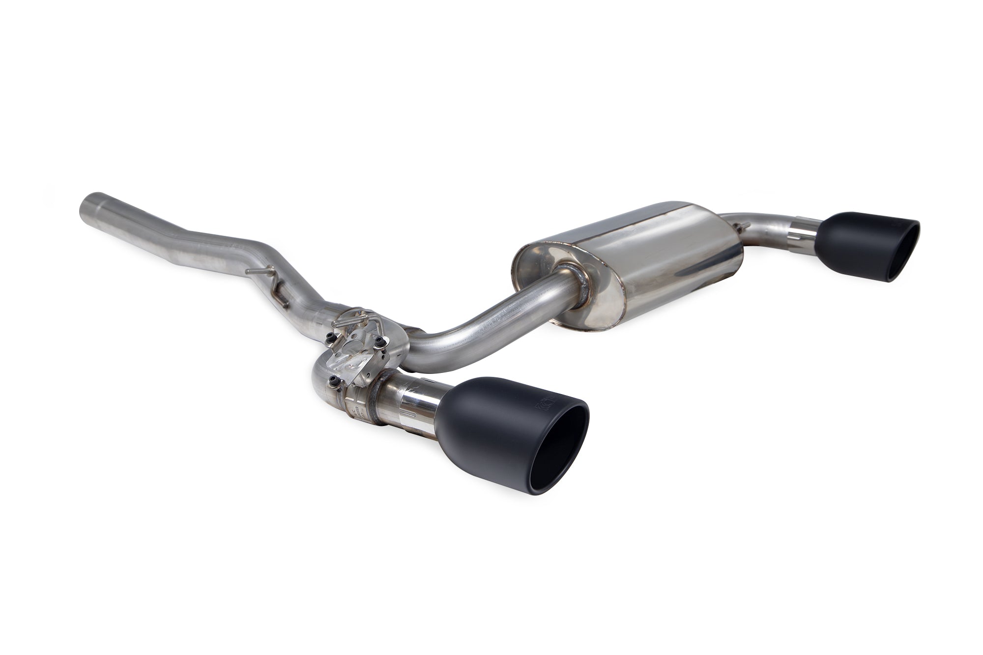 Scorpion Exhaust System For BMW M135i xDrive F40 GPF Model Black Ceramic 114mm Indy Tailpipess