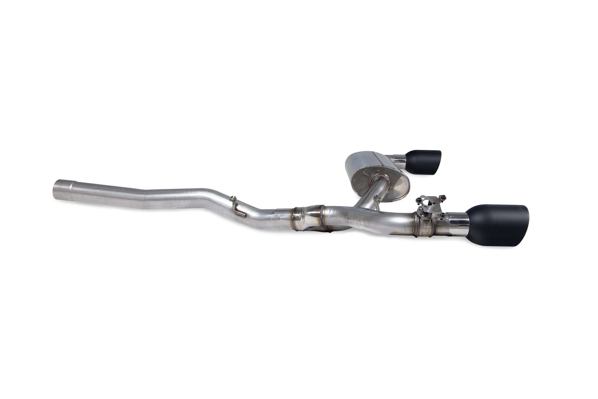 Scorpion Exhaust System For BMW M135i xDrive F40 GPF Model Black Ceramic 114mm Indy Tailpipess