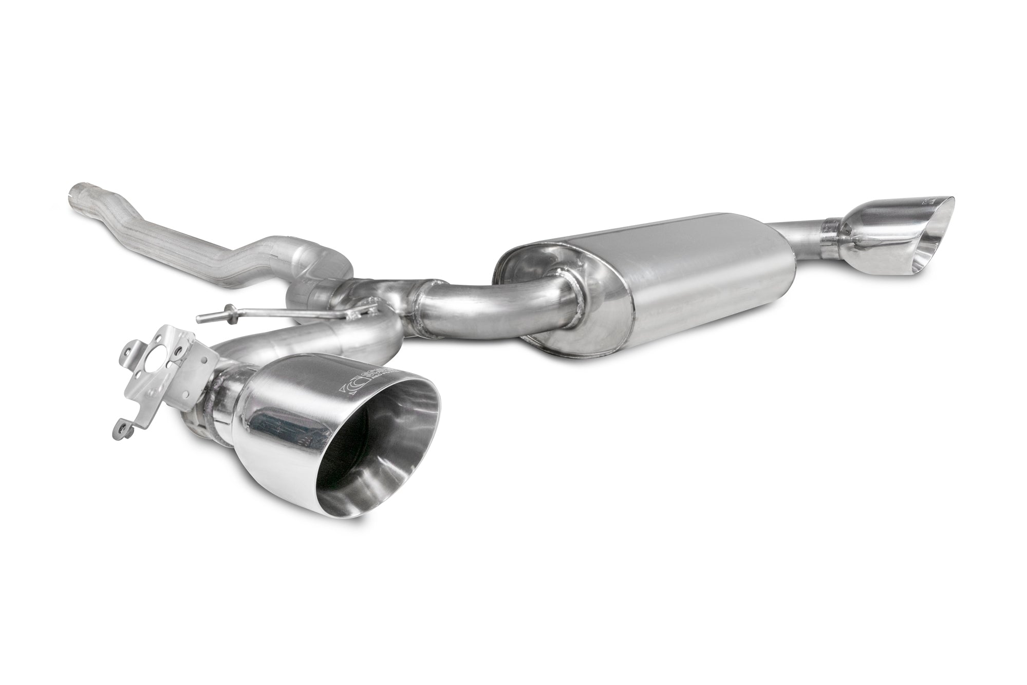 Scorpion Exhaust System For BMW 128ti F40 Polished 114mm Daytona Tailpipe
