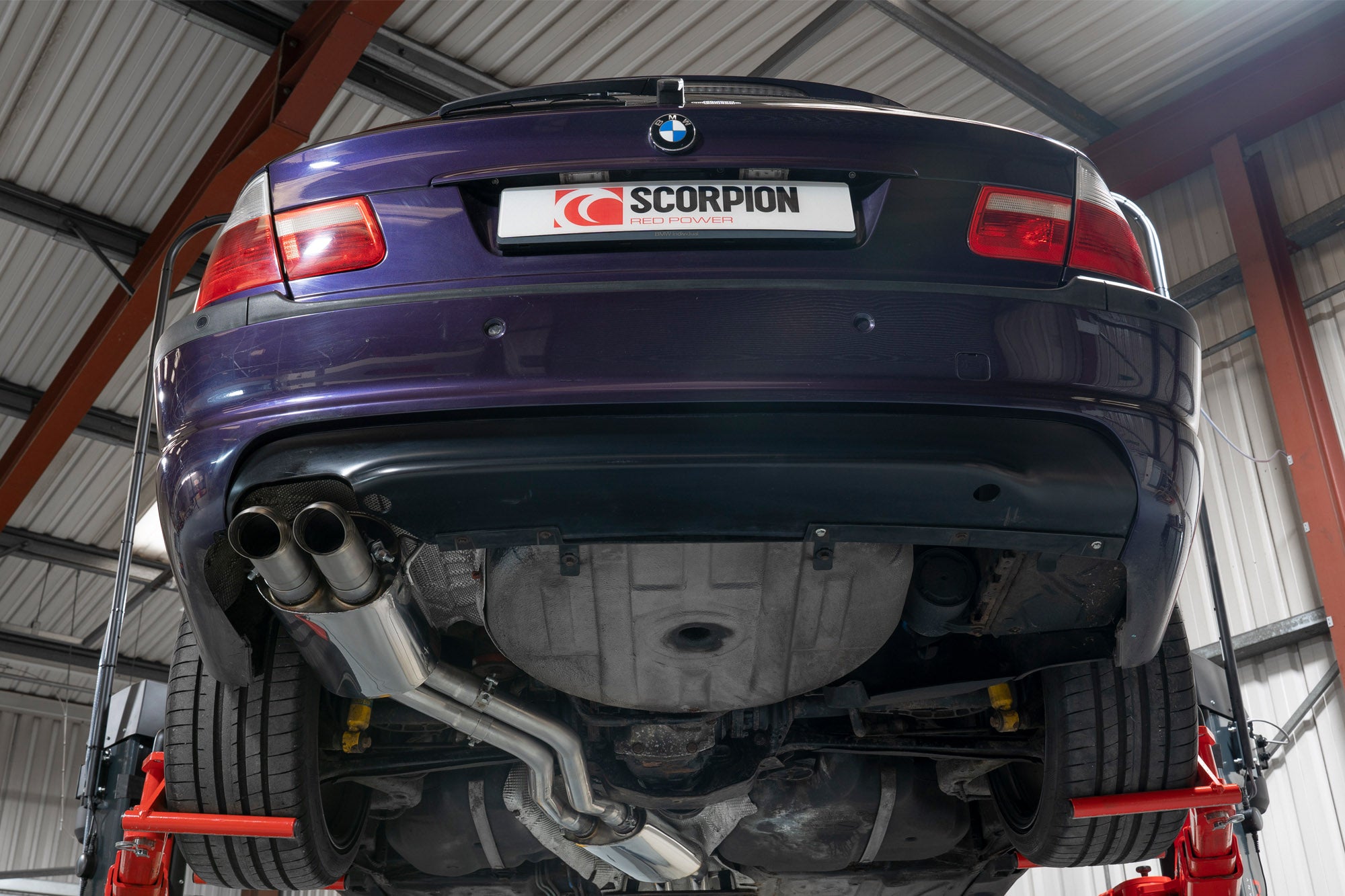 Scorpion Exhaust System For BMW E46 320/325/330 RWD Petrol Downturn 70mm