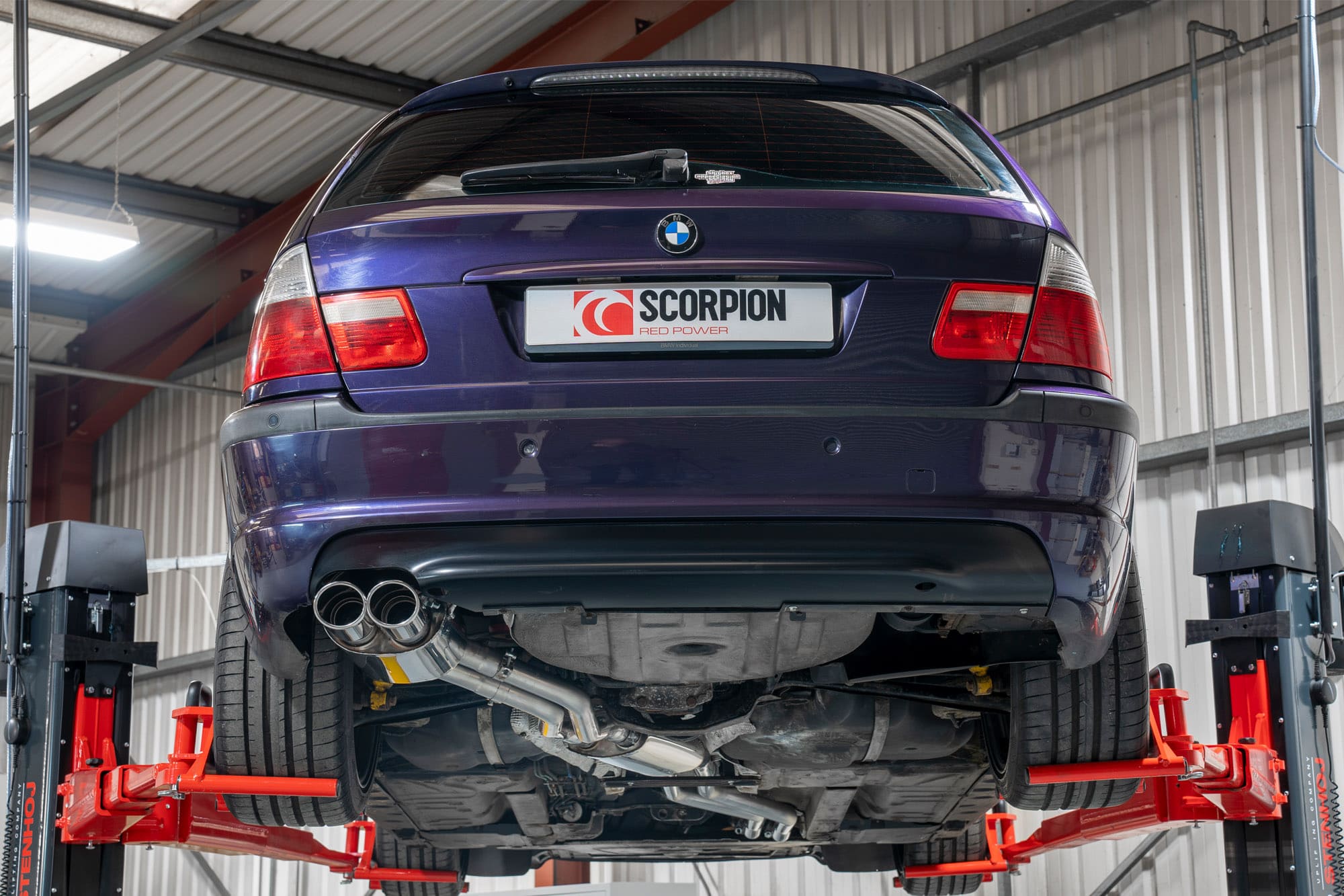 Scorpion Exhaust System For BMW E46 320/325/330 RWD Petrol Monaco 90 x 76mm
