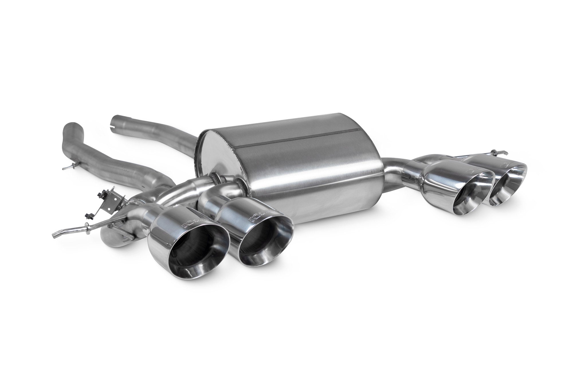 Scorpion Exhaust System For BMW M3 G81 Touring Polished 114mm Daytona Tailpipe