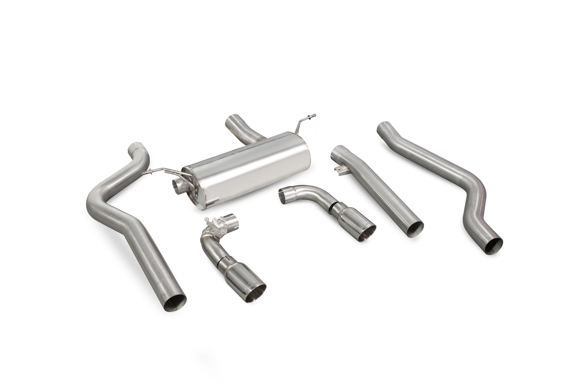 Scorpion Exhaust System For BMW M240i F22/F23 incl. xDrive (Non-GPF Model) Polished 100mm Daytona Tailpipe