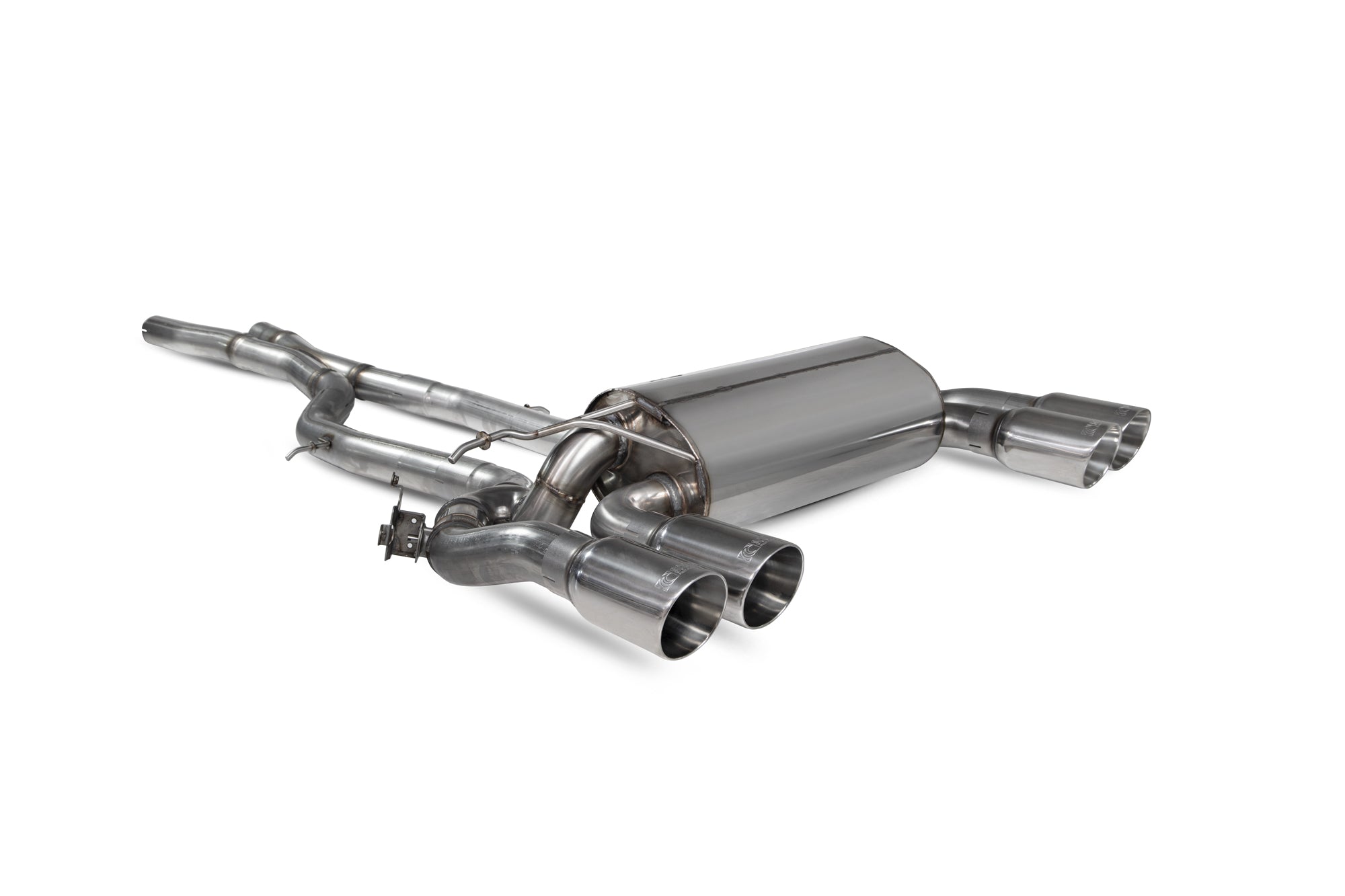 Scorpion Exhaust System For BMW M2 Competition F87N Polished 90mm Daytona Tailpipe