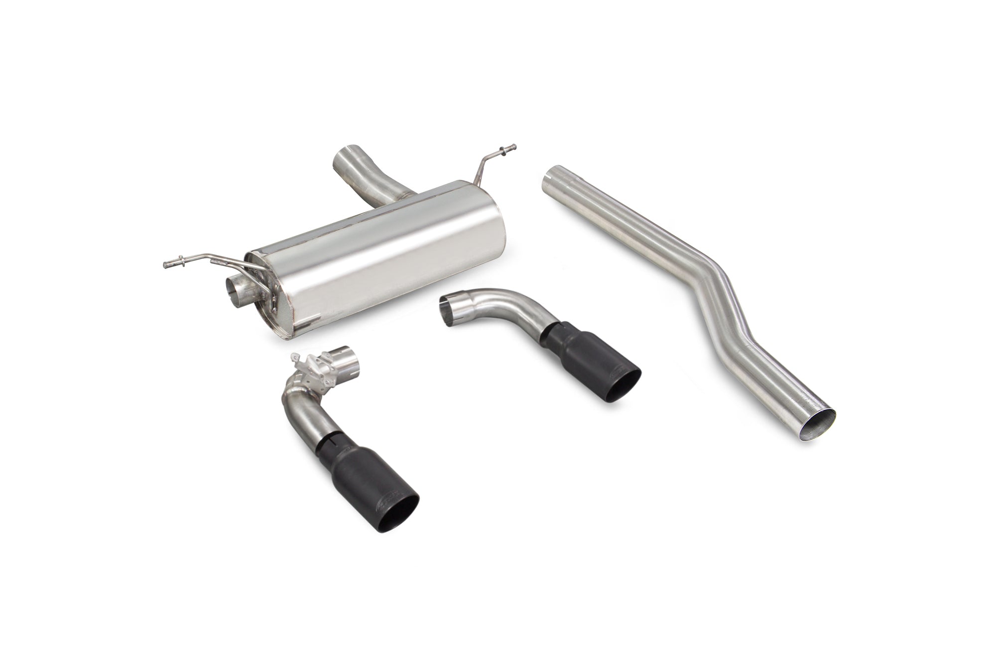 Scorpion Exhaust System For BMW M240i GPF F22/F23 Black Ceramic 100mm Daytona Tailpipess