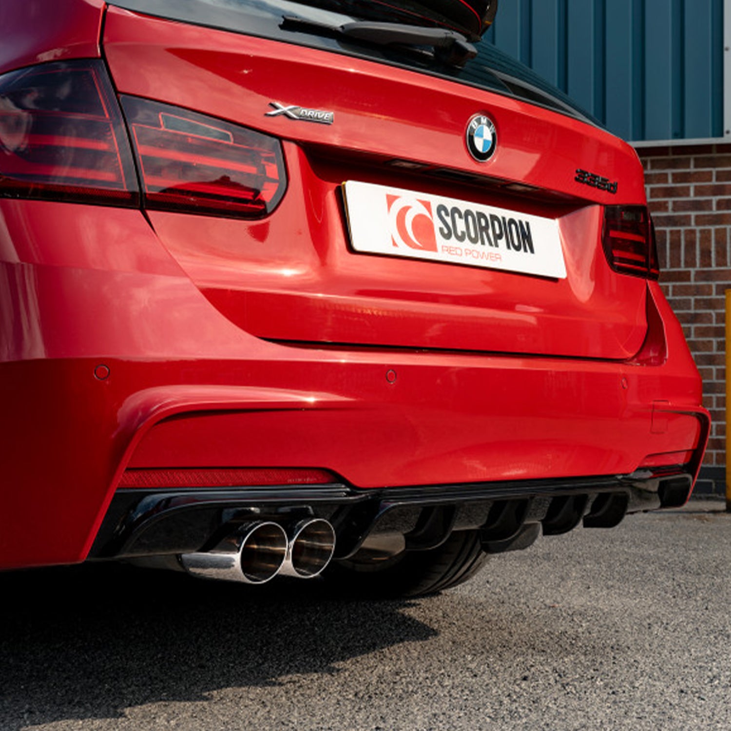 Scorpion Non-Resonated Half Exhaust System For BMW F30/F31 330D/335D, F32 430D/435D including xDrive