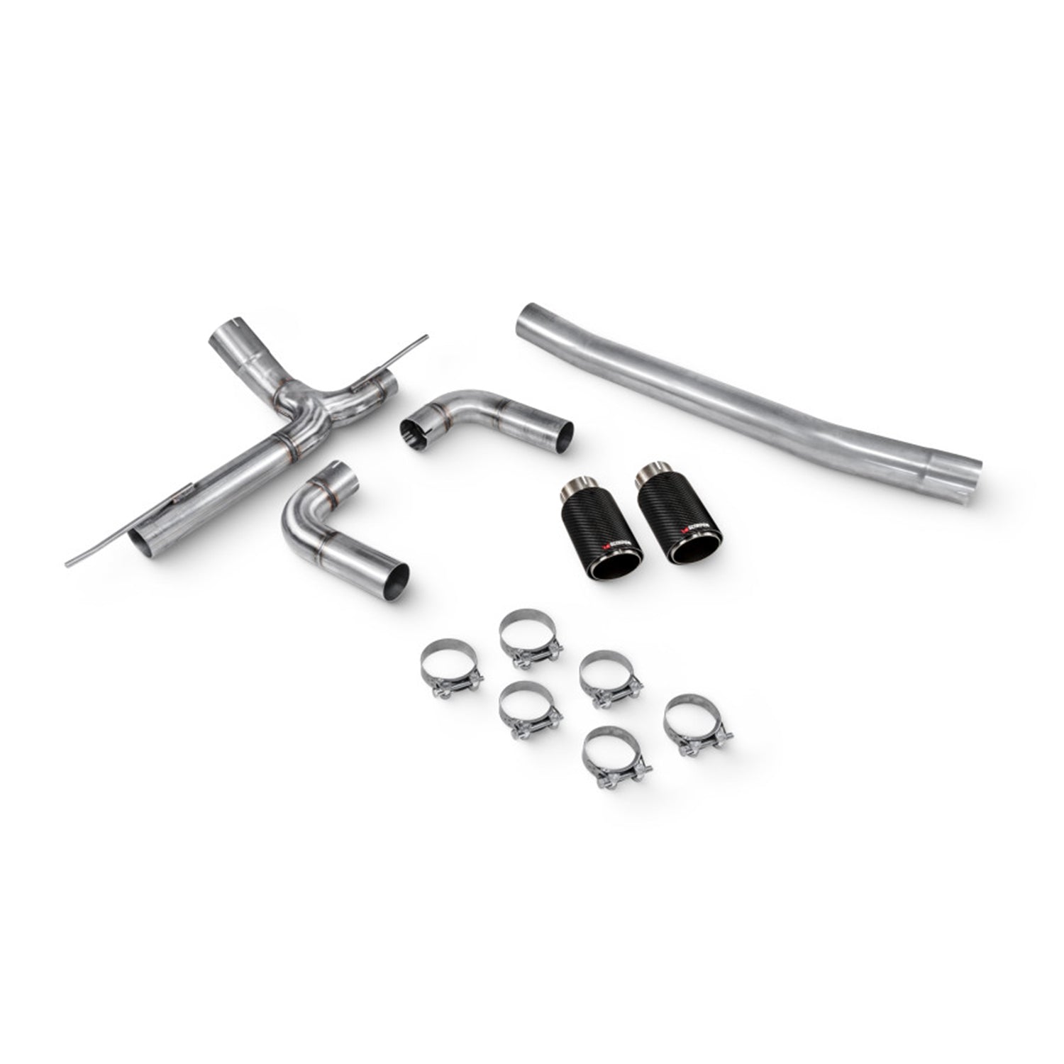Scorpion Non-Resonated Half Exhaust System For BMW F30/F31 330D/335D, F32 430D/435D including xDrive