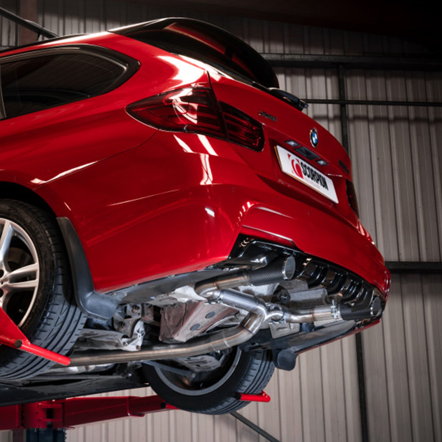 Scorpion Non-Resonated Half Exhaust System For BMW F30/F31 330D/335D, F32 430D/435D including xDrive