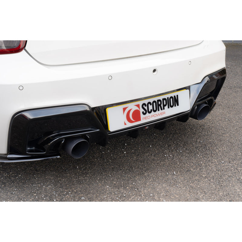 Scorpion Non Resonated Cat Back Exhaust System For BMW F20 & F21 M135i (including xDrive Models)